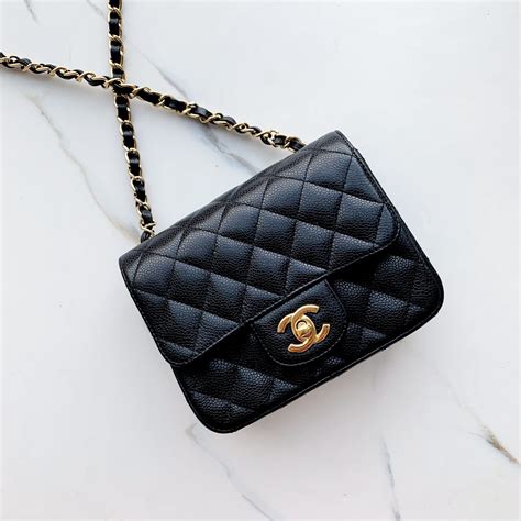 chanel mini square france price|chanel small bag with price.